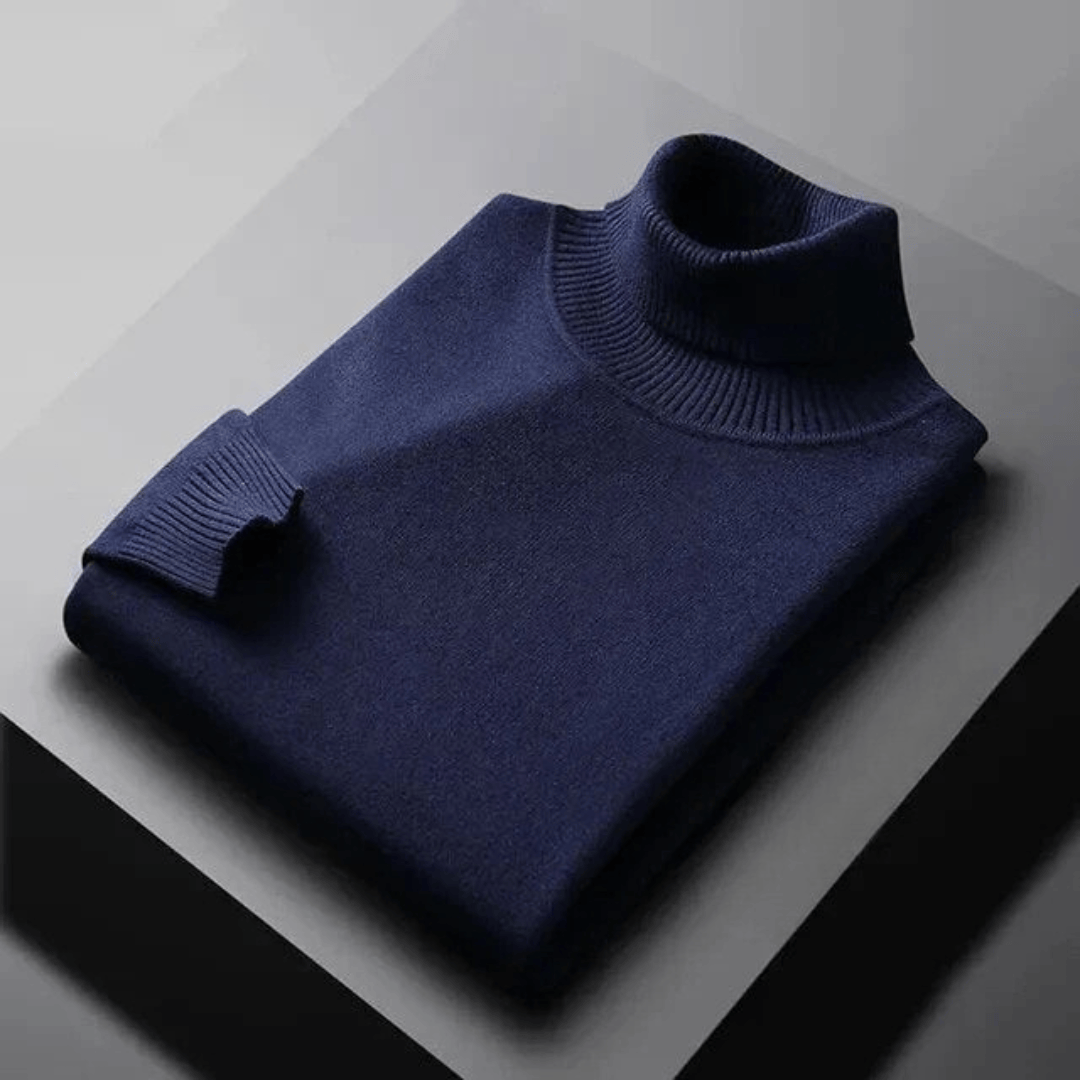 Thorne™ | Refined Roll Neck Knit Jumper