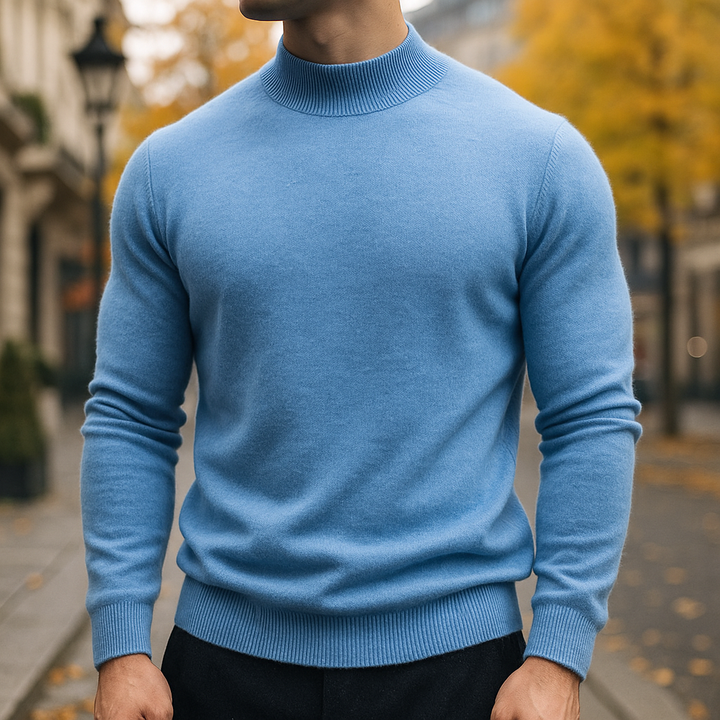 Owen - Premium Merino Half Turtleneck
