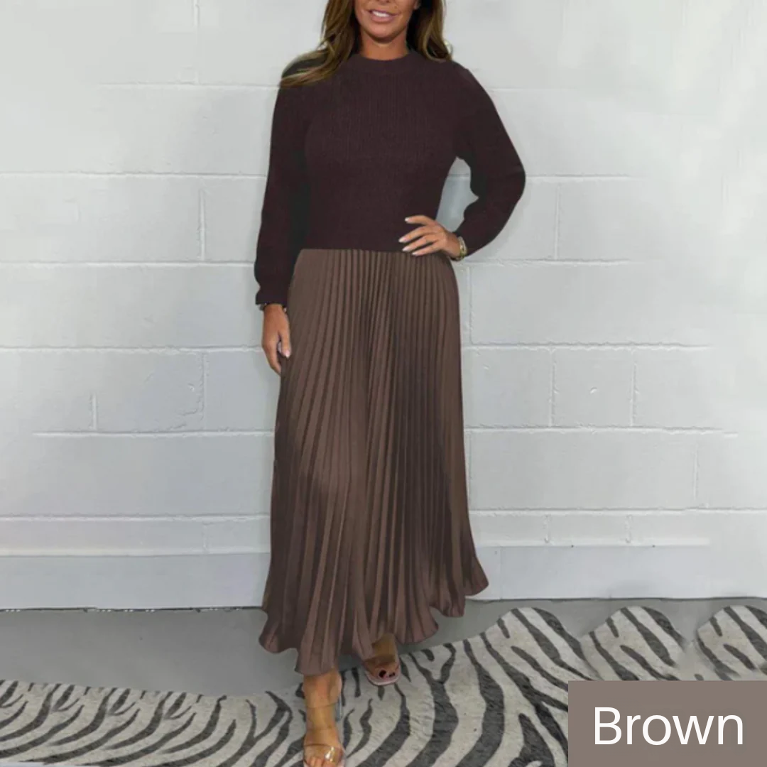 Helena™ | Maxi Dress (Sweater & Skirt Set)