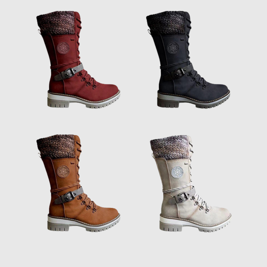 DRUSILLA | WATERPROOF KNEE-HIGH SNOW BOOTS