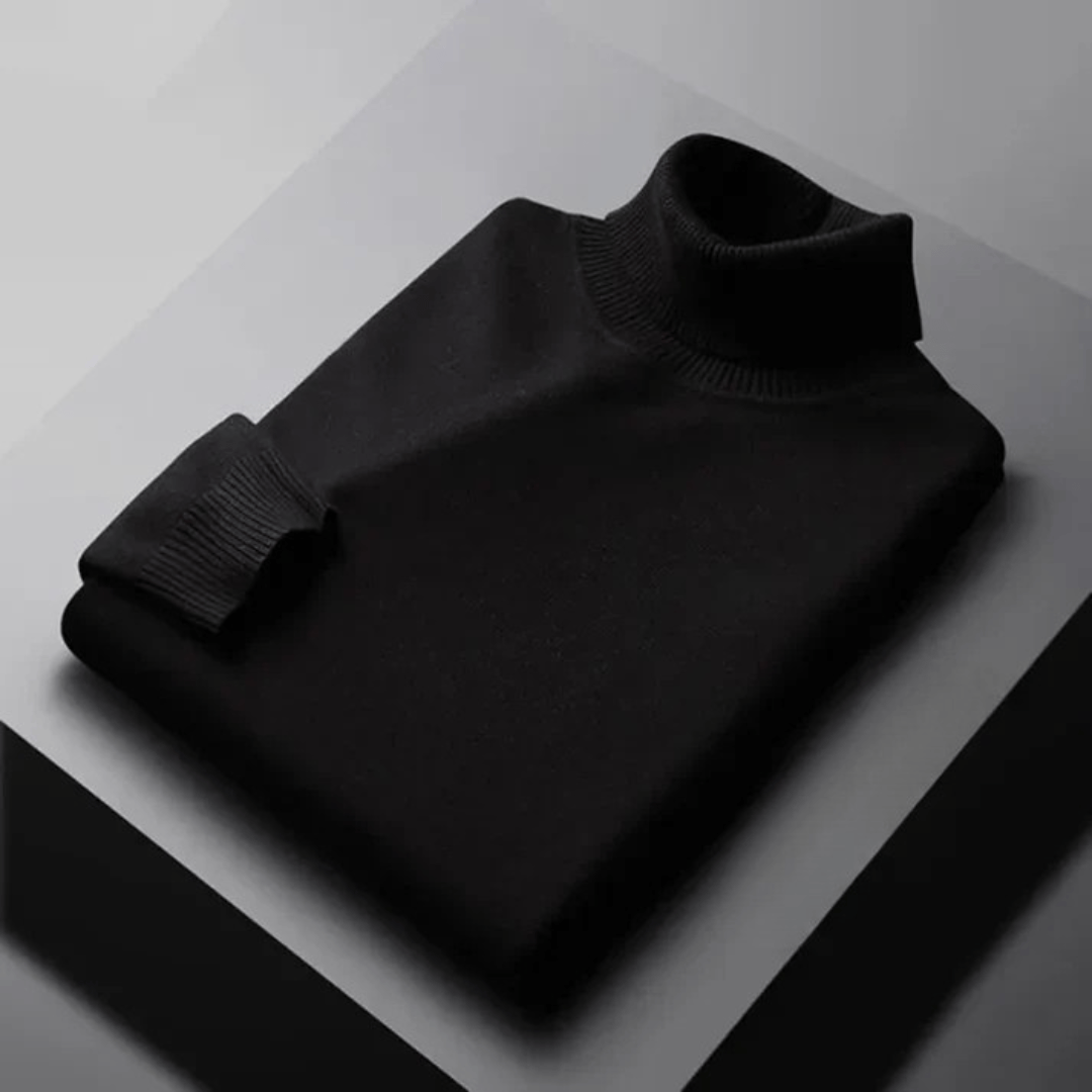 Thorne™ | Refined Roll Neck Knit Jumper