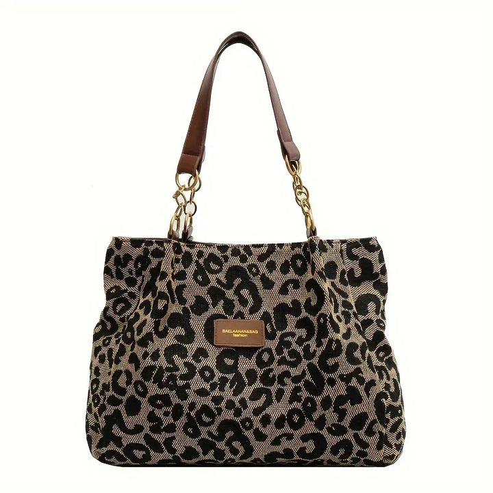 TAVIRA | LEOPARD CHARM TOTE