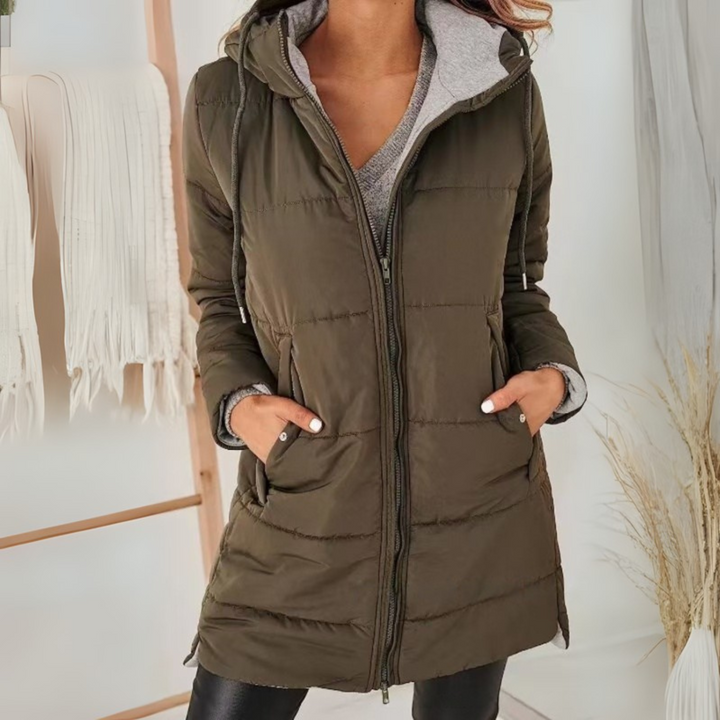 Lavinia – Casual Hooded Puffer Down Jacket