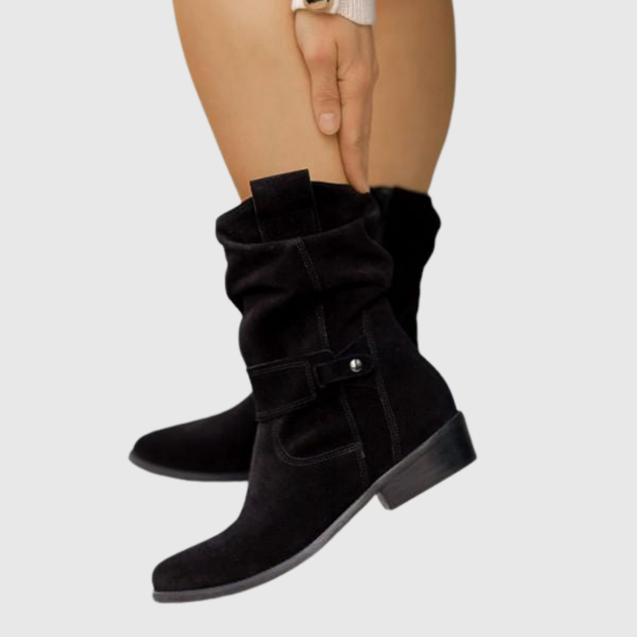 CORISSA | SUEDE ANKLE BOOTS