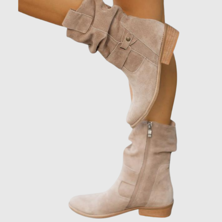 CORISSA | SUEDE ANKLE BOOTS