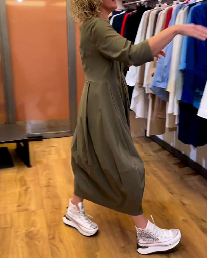 Jessica - Elegant Dress with Round Neck