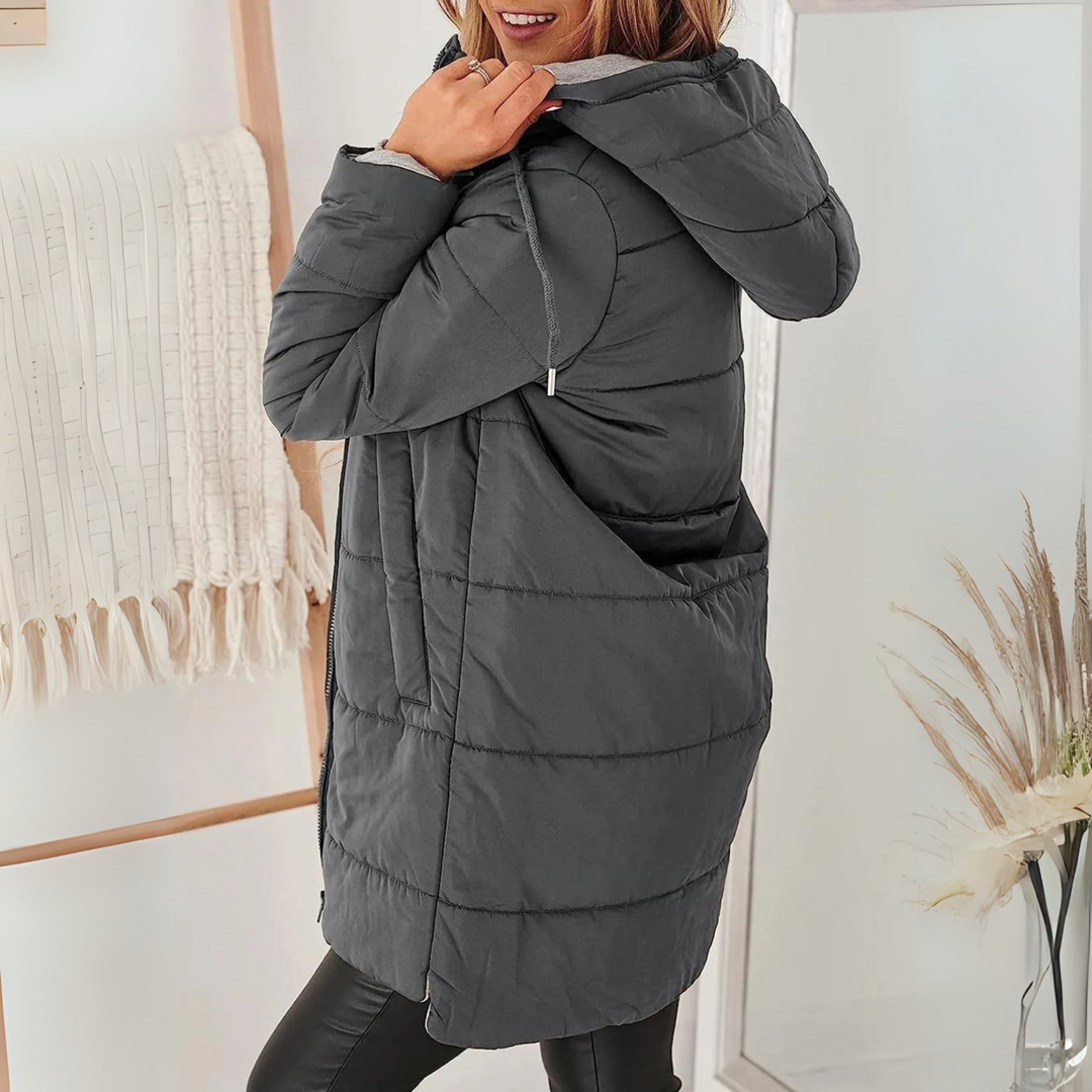 Lavinia – Casual Hooded Puffer Down Jacket