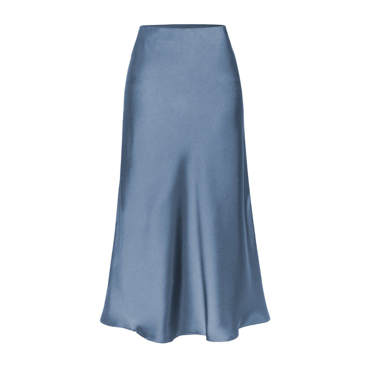 KEITH™ - Elegant High Waist Side Slit Midi Skirt