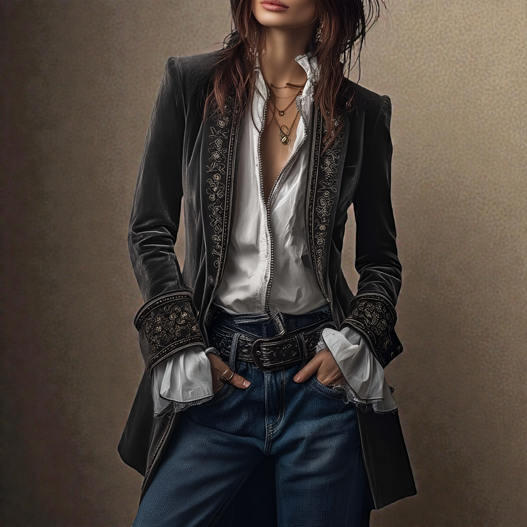 Matilda – Elegant Velvet Jacket