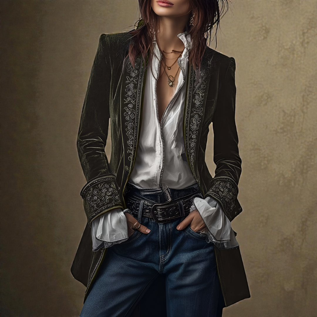 Matilda – Elegant Velvet Jacket