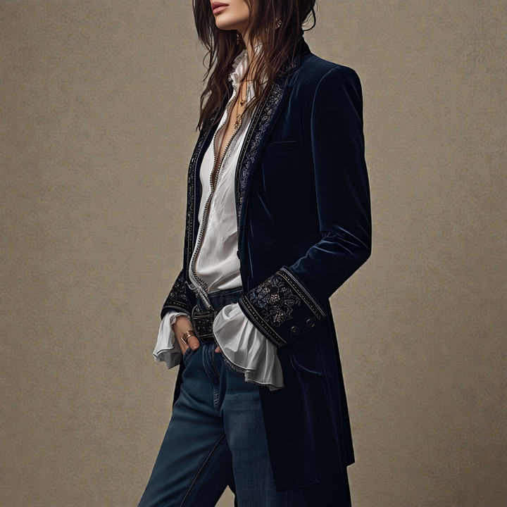 Matilda – Elegant Velvet Jacket