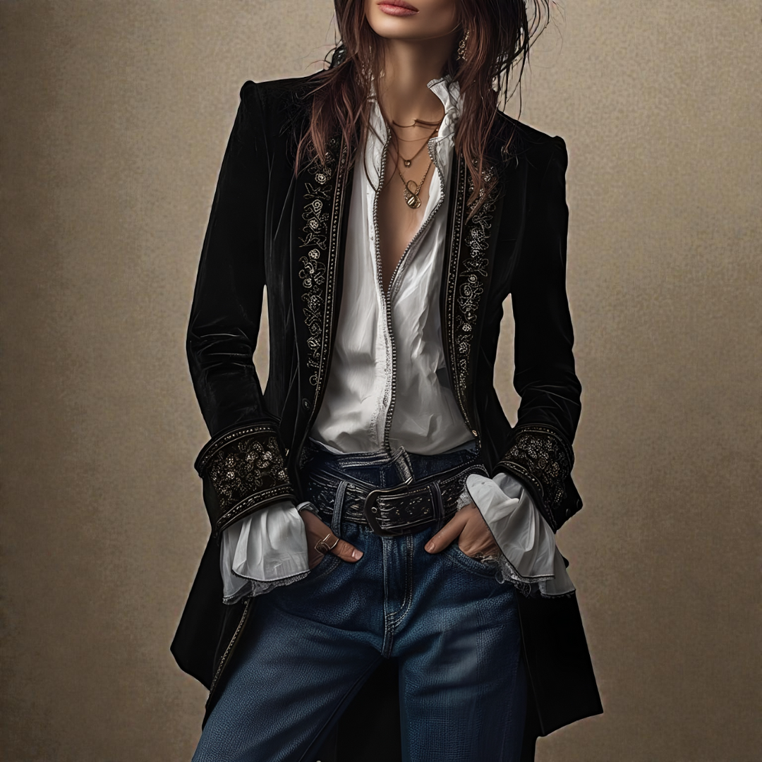 Matilda – Elegant Velvet Jacket