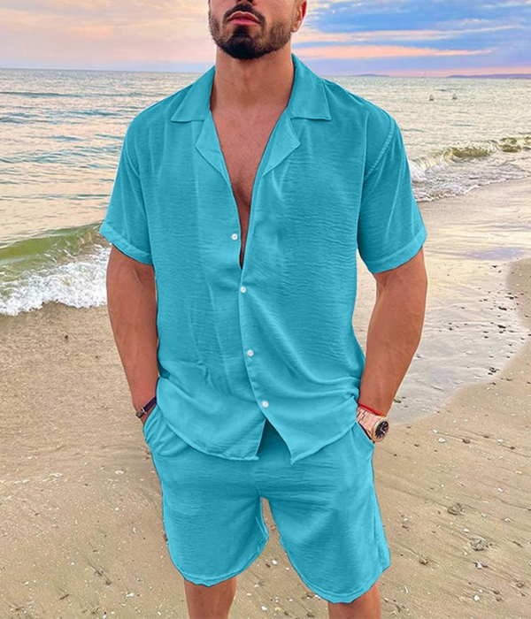 Rinus Men's Summer Leisure Set | Comfortable Casual Outfit