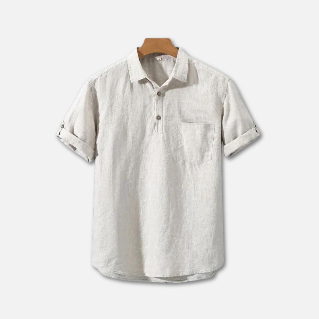 Roeland Polo | Men's Linen Polo