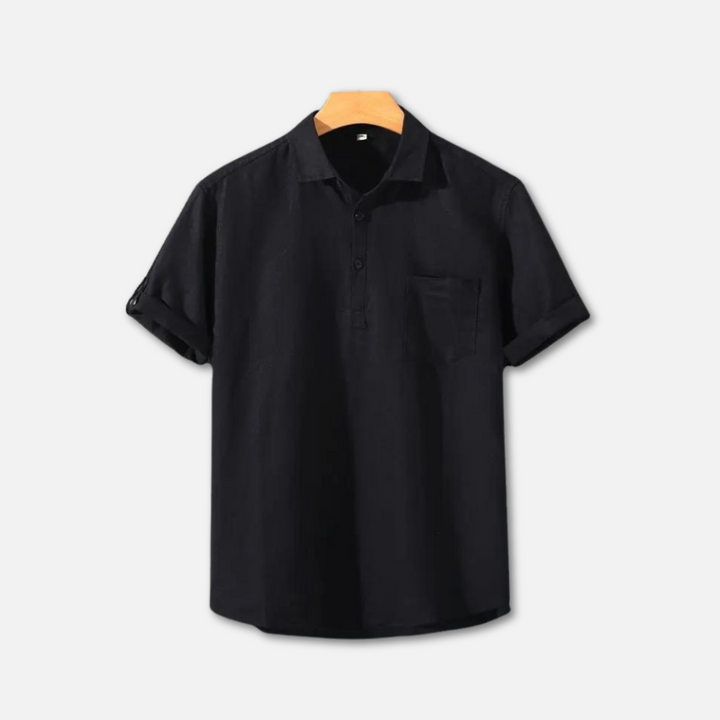 Roeland Polo | Men's Linen Polo