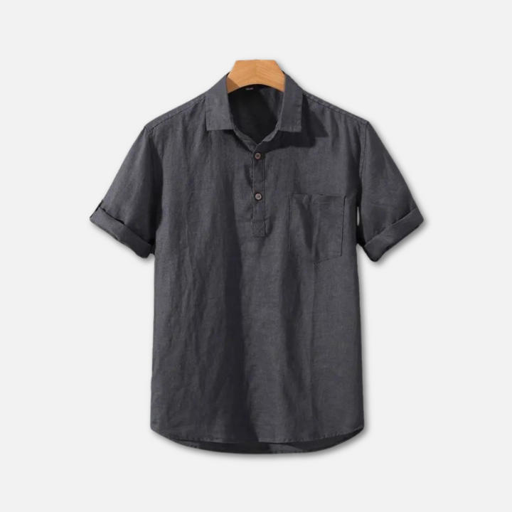 Roeland Polo | Men's Linen Polo