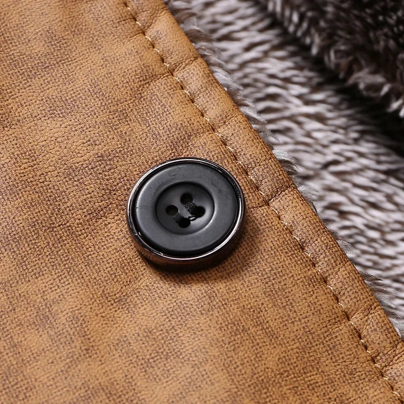 Riley - Suede Coat for Men