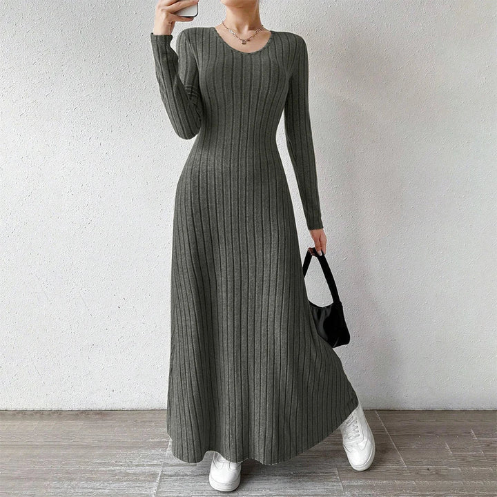 Lucy Rose - Elegant Midi Dress for Women
