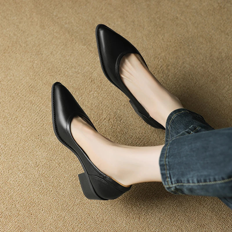 MICHELA | GRACEFUL MID-HEELED SHOES