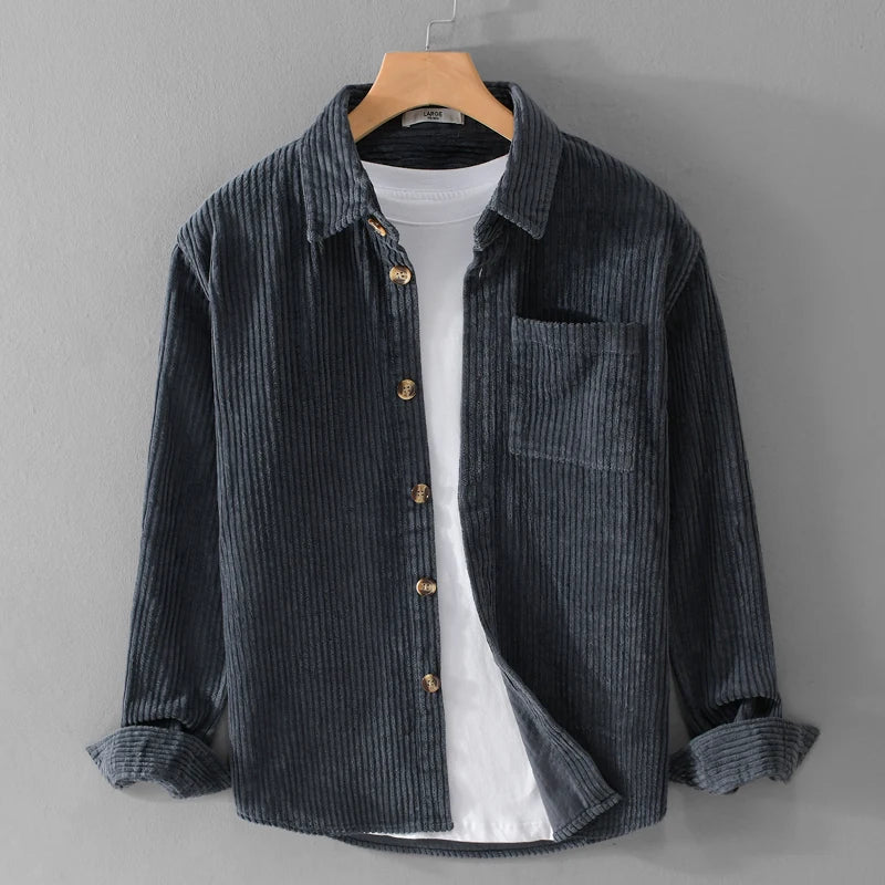 Lennox – Corduroy Long-Sleeve Shirt