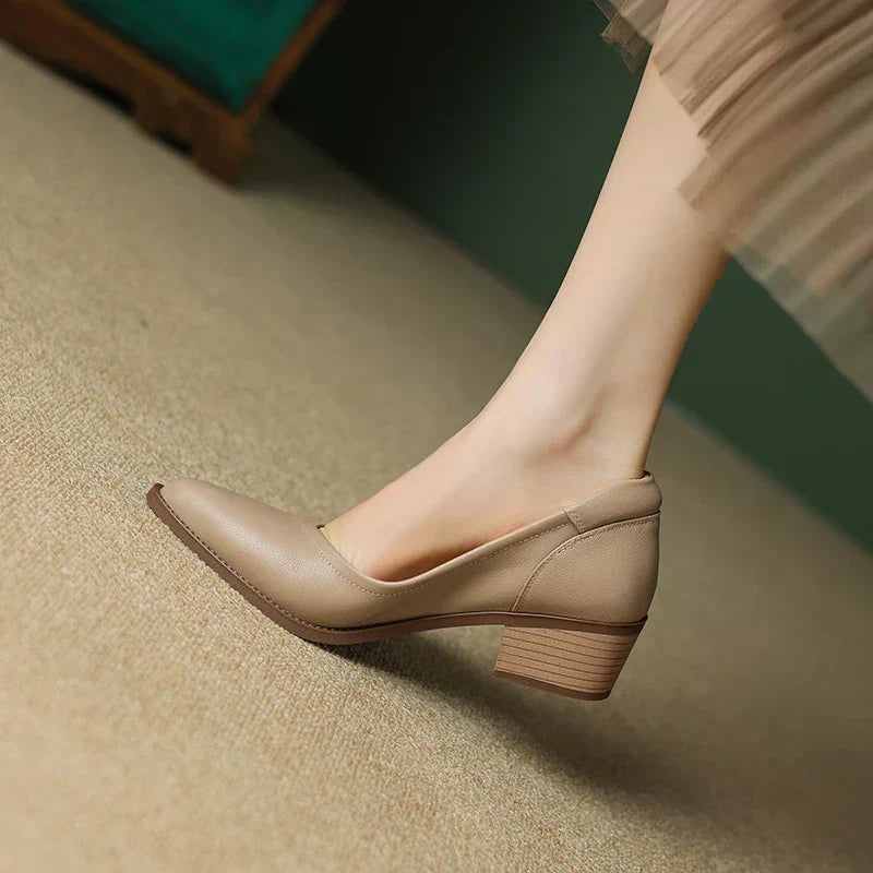 MICHELA | GRACEFUL MID-HEELED SHOES