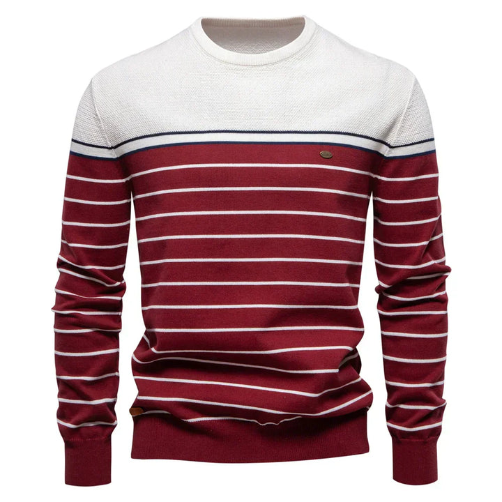 Stephen - Men's Striped Sweater