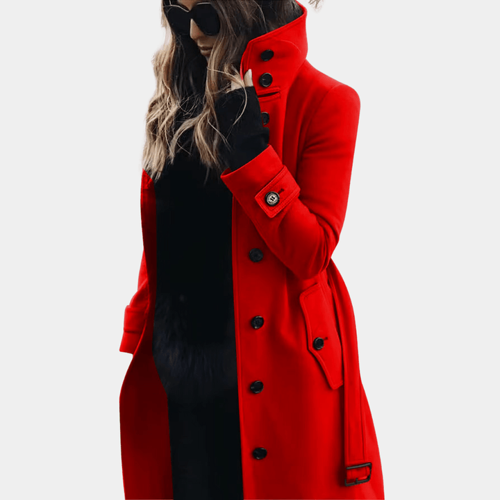 ELEGANT WARM TRENCH COAT
