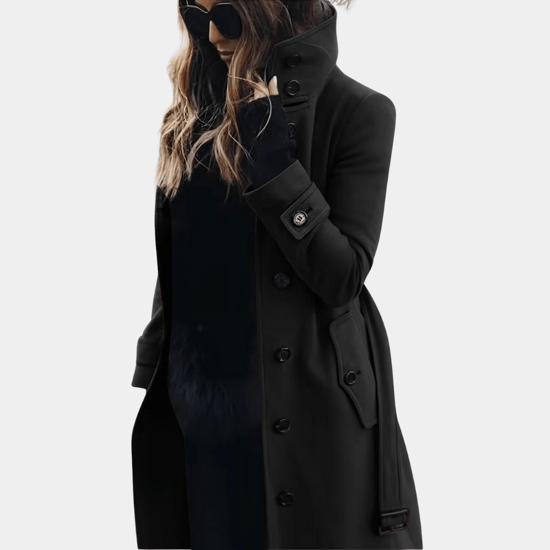 ELEGANT WARM TRENCH COAT