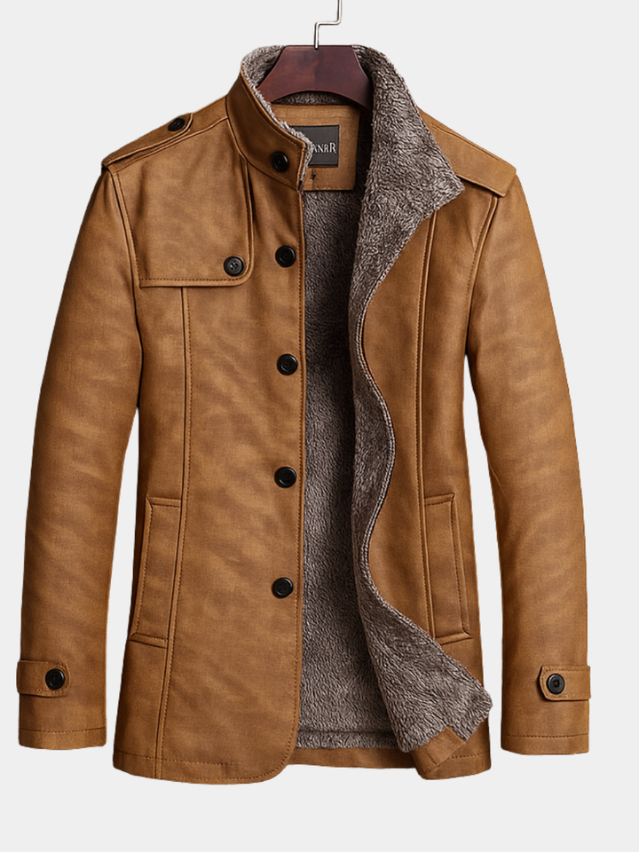 Riley - Suede Coat for Men