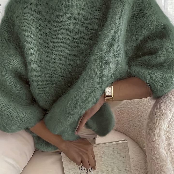 EMBER | SOLID COLOUR CREW NECK SWEATER