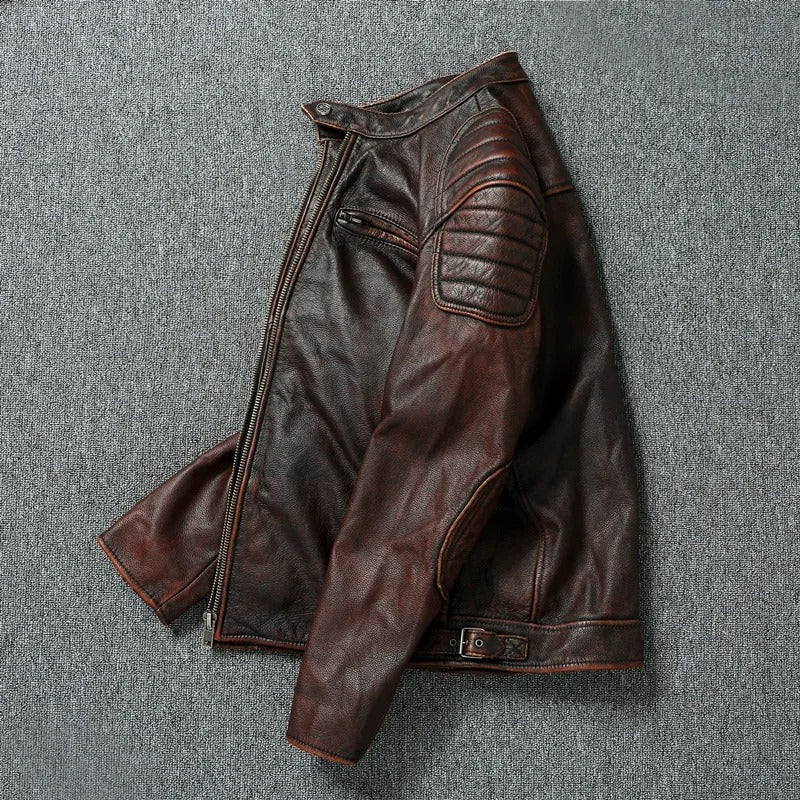 Rhys - Vintage Leather Jacket