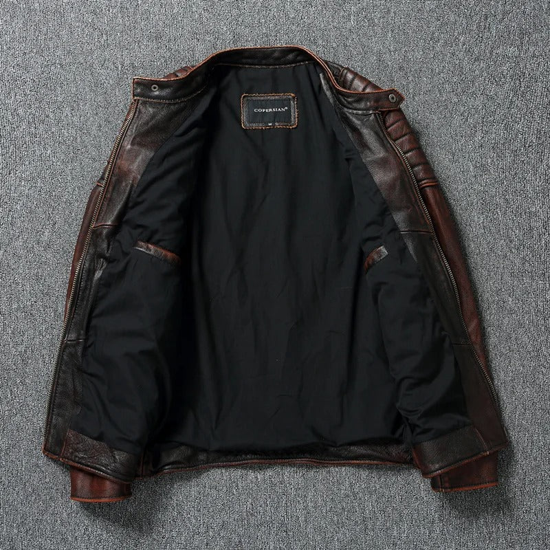 Rhys - Vintage Leather Jacket