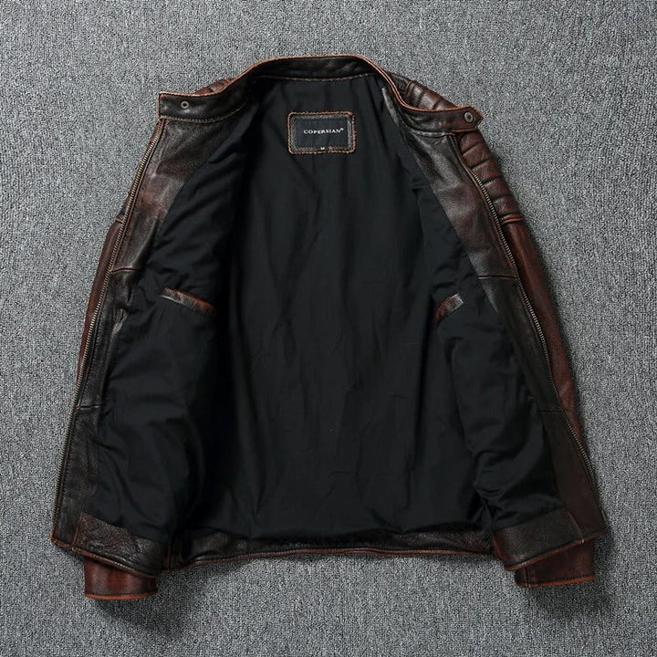 Rhys - Vintage Leather Jacket